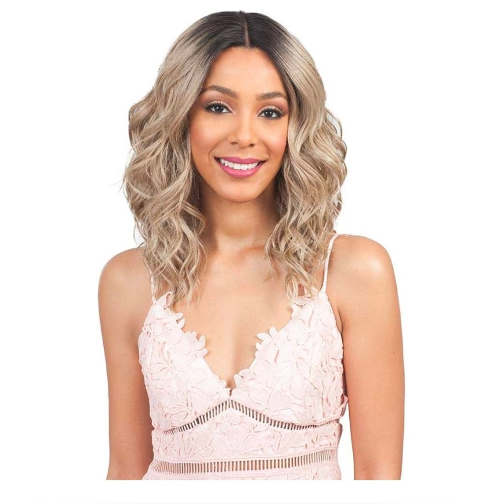 BROWN Color 4- Medium Brown Bobbi Boss Lace Front Premium Synthetic Wig